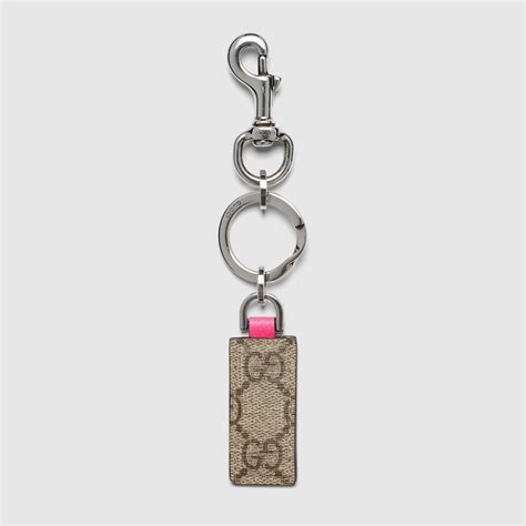 gucci heartguccissima key chain|Ophidia keychain with hook closure .